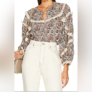 Ulla Johnson Edith Blouse